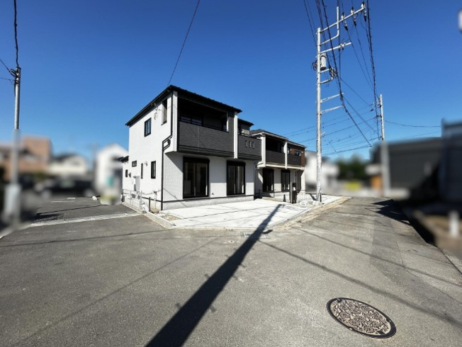 【前面道路含む現地写真】 | 大和市上和田2期 新築戸建 全2棟