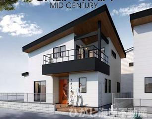 藤沢市辻堂東海岸1丁目　新築戸建　全４棟の外観パース|♯4イメージパスですので実際のものと多少異なります