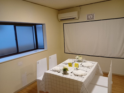 【和室】 | 春の丘とキンモクセイ