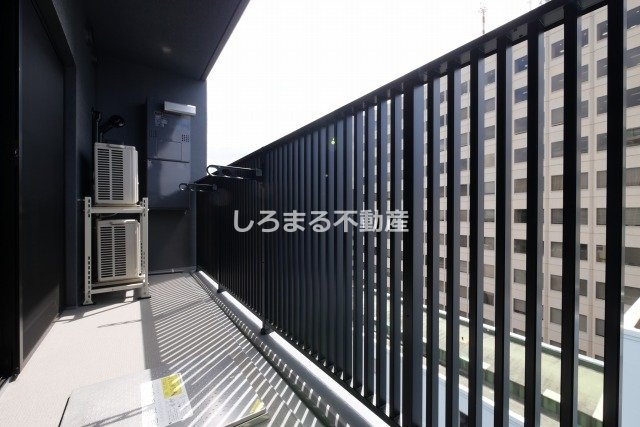 アーバネックス天満橋Frontのバルコニー