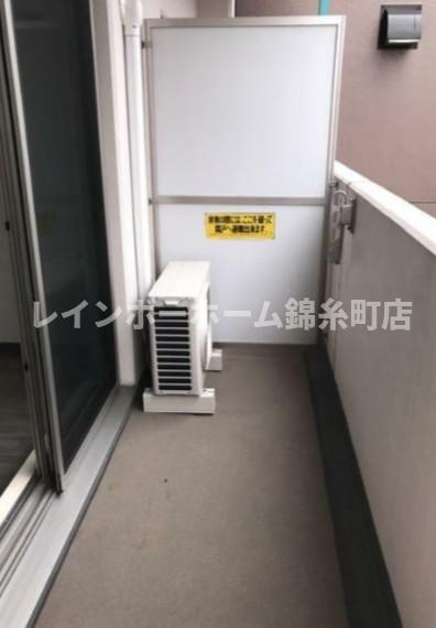 アーツ菊川のバルコニー