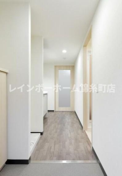 アーツ菊川の玄関