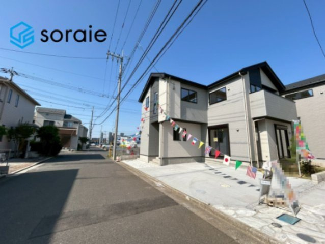 所沢市東狭山ヶ丘７期　新築戸建　全5棟 1号棟の前面道路含む現地写真|2026/5/18撮影
