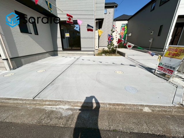 所沢市東狭山ヶ丘７期　新築戸建　全5棟 1号棟の駐車場|2026/5/18撮影