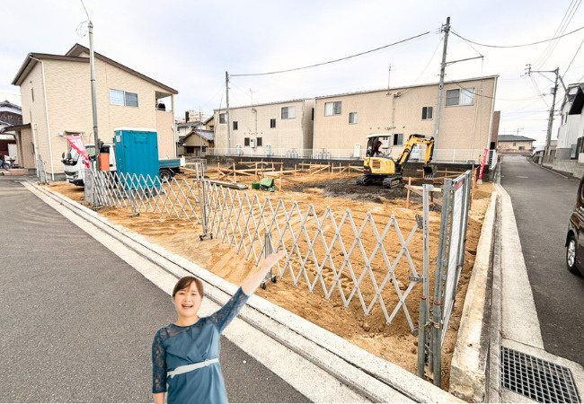 鴨川3丁目の新築のおうち①　松山市鴨川3丁目新築戸建