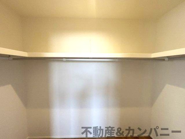 鴨川3丁目の新築のおうち①　松山市鴨川3丁目新築戸建の収納|たっぷり収納できるウォークインクローゼットです