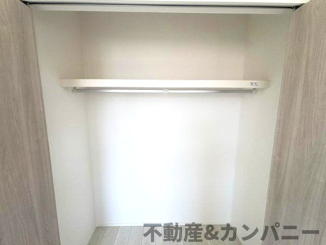 鴨川3丁目の新築のおうち②　松山市鴨川3丁目新築戸建の収納|たっぷりとした収納スペースです
