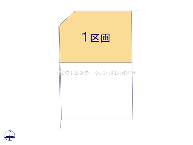 【区画図】 | アトムセレクト船橋市山手212　１区画（２区画）