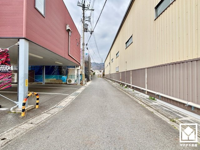 大津市際川４丁目の前面道路含む現地写真|2月20日　現地写真更新