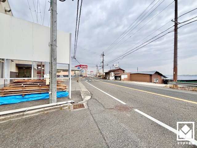 大津市際川４丁目の前面道路含む現地写真|2月20日　現地写真更新
