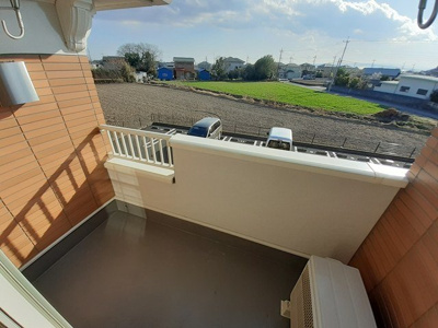 【バルコニー】 | セレノ・カーサ・Ｓ　Ⅱ | お洗濯にも便利なバルコニー付き