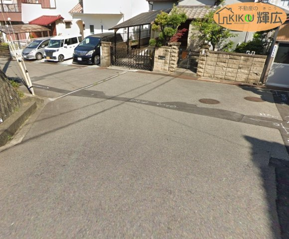 明石市魚住町西岡　土地の前面道路含む現地写真
