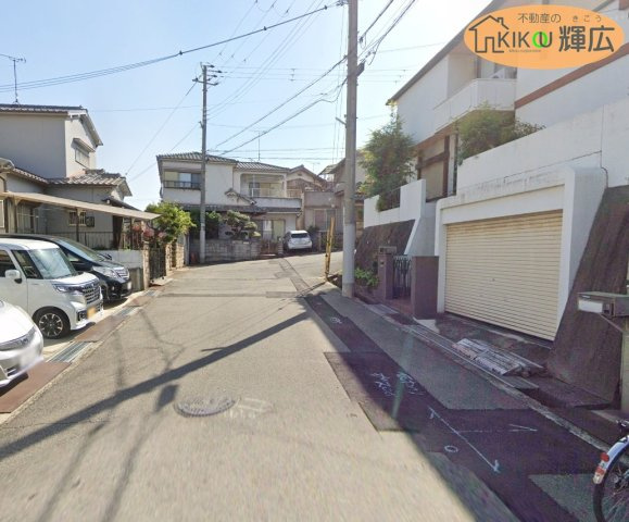 明石市魚住町西岡　土地の前面道路含む現地写真