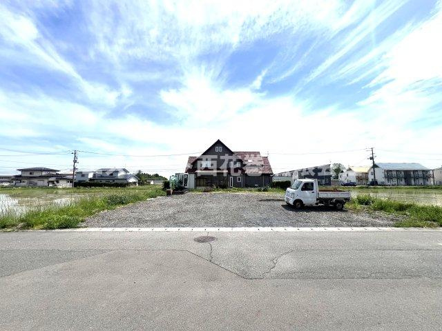 【商談中】花巻市本館二丁目　土地の外観