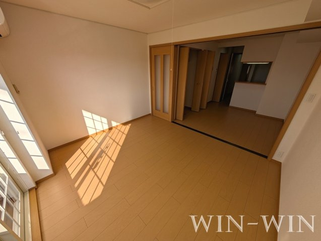 豊橋市下地町字境田のアパートの寝室