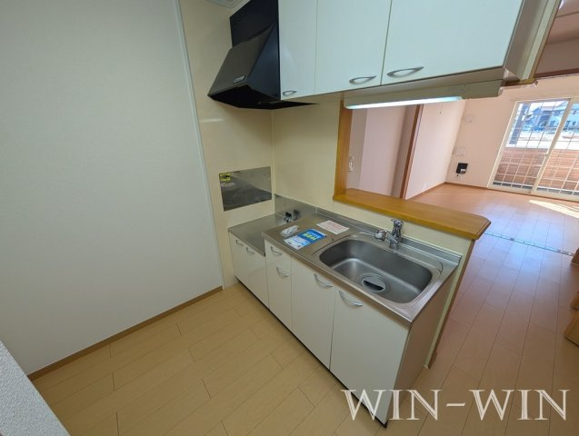 豊橋市下地町字境田のアパートのキッチン