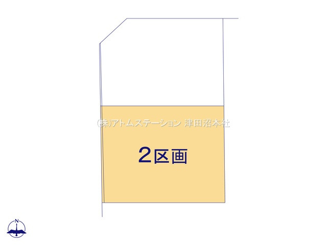 【区画図】 | アトムセレクト船橋市山手212　2区画（２区画）