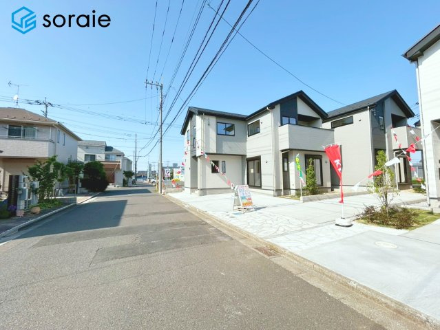 所沢市東狭山ヶ丘７期　新築戸建　全5棟 2号棟の前面道路含む現地写真|2026/5/18撮影