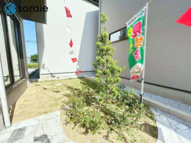 所沢市東狭山ヶ丘７期　新築戸建　全5棟 2号棟の庭|2026/5/18撮影