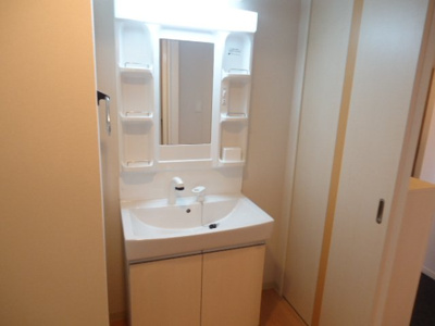 【洗面所】 | エルグランデ北在家 | 洗髪洗面化粧台