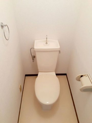 【トイレ】 | 第二コーポ学苑 | コンパクトで使いやすいトイレです