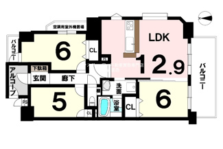  | 【ライオンズマンション鳴海東第2】✨️仲介手数料無料✨️大清水小学校・鎌倉台中学校