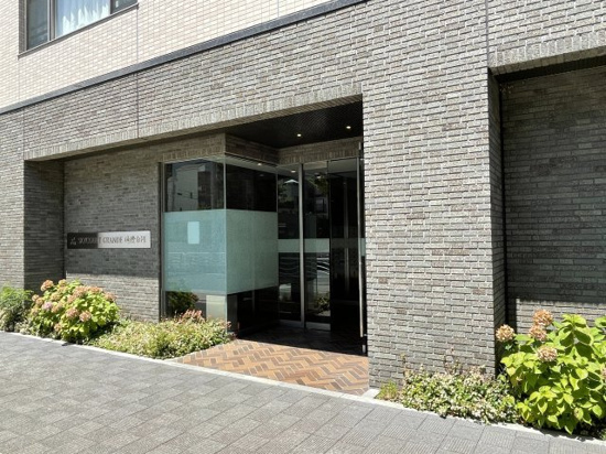 スカイコートグランデ清澄白河のエントランス