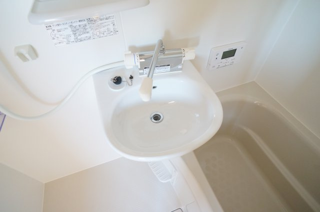 般若寺町戸建の洗面所