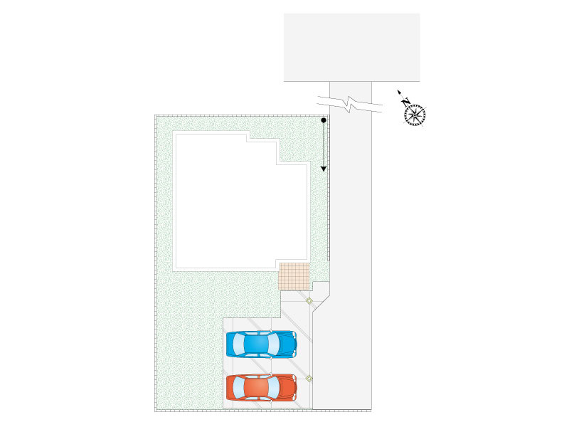 小山市東間々田　新築戸建4の区画図
