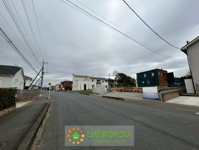 古河駒羽根第8　新築一戸建て　リーブルガーデンの前面道路含む現地写真|2026/2/5　撮影