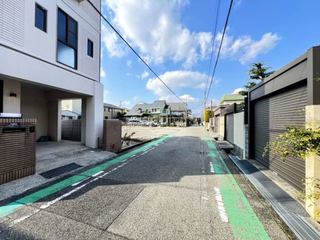 上甲子園1丁目の前面道路含む現地写真|前面道路