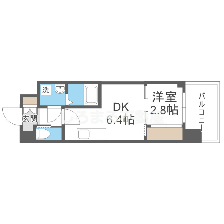 コンフォリア・リヴ淡路町一丁目の間取り