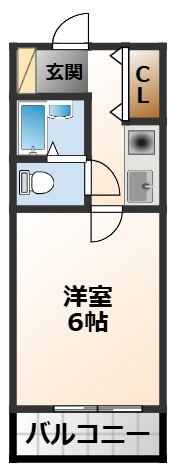 【間取り】 | メゾン甲子園EAST