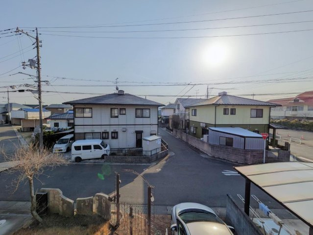 岡山市北区小山 中古住宅の展望|◆2階から南側の眺望です。