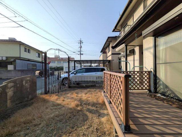 岡山市北区小山 中古住宅の庭|◆お庭の様子です。