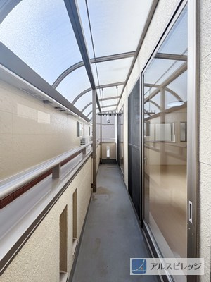 中古/朝霞市本町１丁目のバルコニー|お洗濯に便利なバルコニー