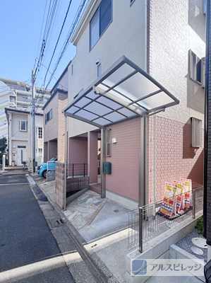 中古/朝霞市本町１丁目の外観|自転車置き場にもなります。