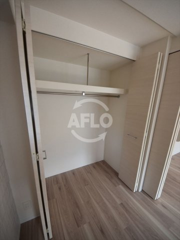 プレサンス難波クチュールの収納|プレサンス難波クチュール　クローゼット