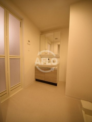 プレサンス難波クチュールの洗面所|プレサンス難波クチュール　脱衣場