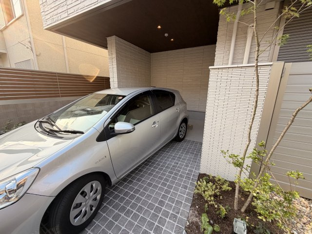 パルコートⅡの駐車場