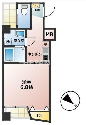 Re BIRTH道の尾の間取り