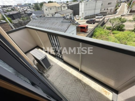 グロワール玖島Ⅰのバルコニー|※同物件同室タイプの写真でございます※現況を優先します※
