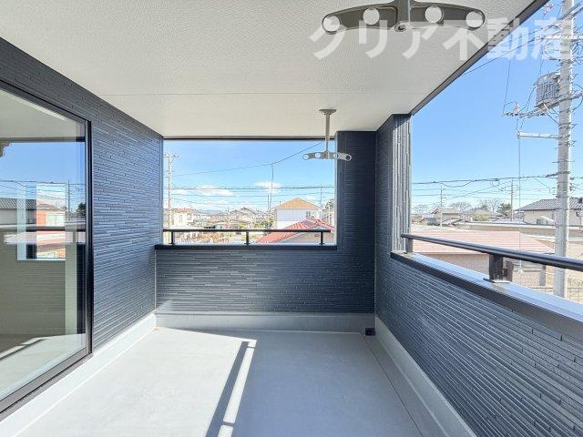 【バルコニー】 | 前橋市大利根町第7　2号棟