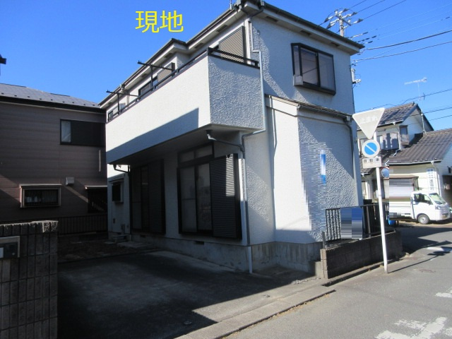 中古戸建　深谷市寿町50-3（リフォーム住宅）の前面道路含む現地写真