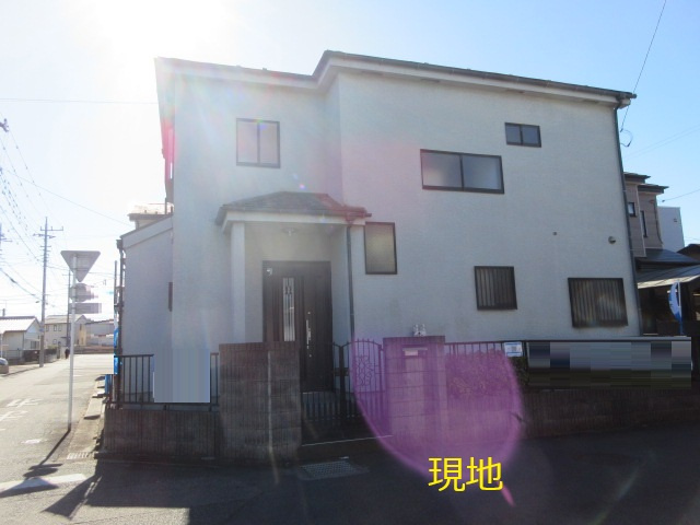 中古戸建　深谷市寿町50-3（リフォーム住宅）の前面道路含む現地写真