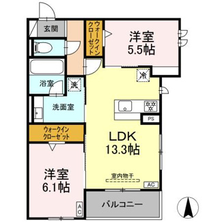 【間取り】 | カサ　クアルト