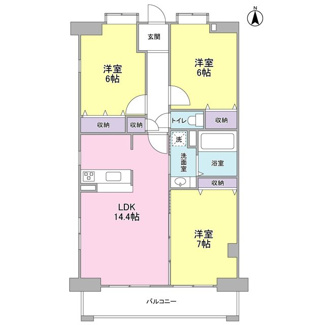 【間取り】 | ガーデンコート浦和東