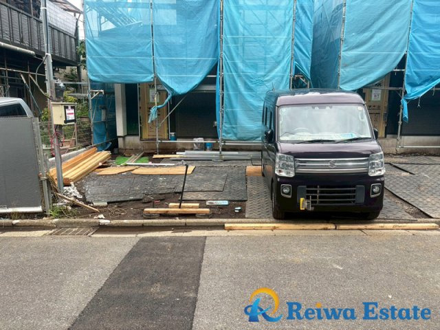 新築戸建　藤沢市大庭の駐車場