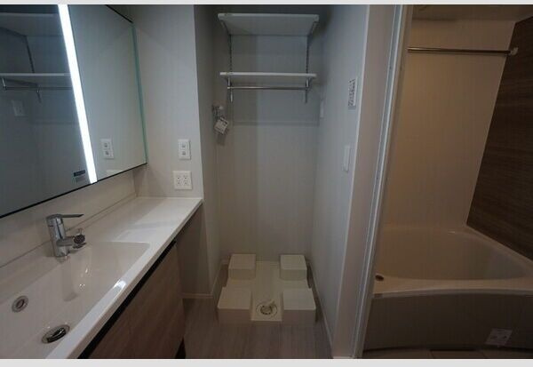 Rue加納本町の洗面所