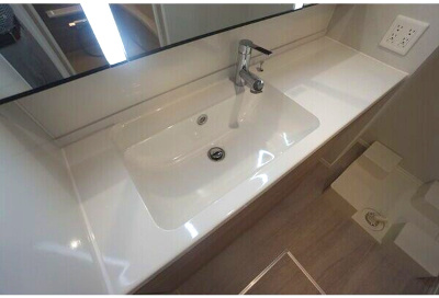 Rue加納本町の洗面所